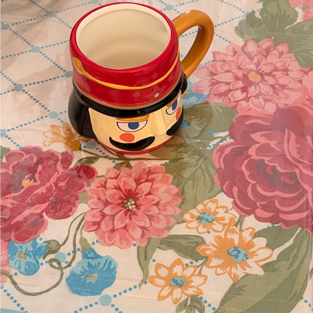 Holiday Time Nutcracker Mug - Red and Black